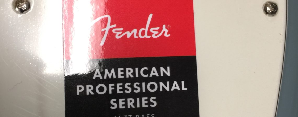 Fender American Professional Jazz Bass AO sticker