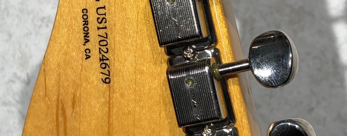 Fender 60th Anniversary ’58 Jazzmaster RW 2TS headstock back