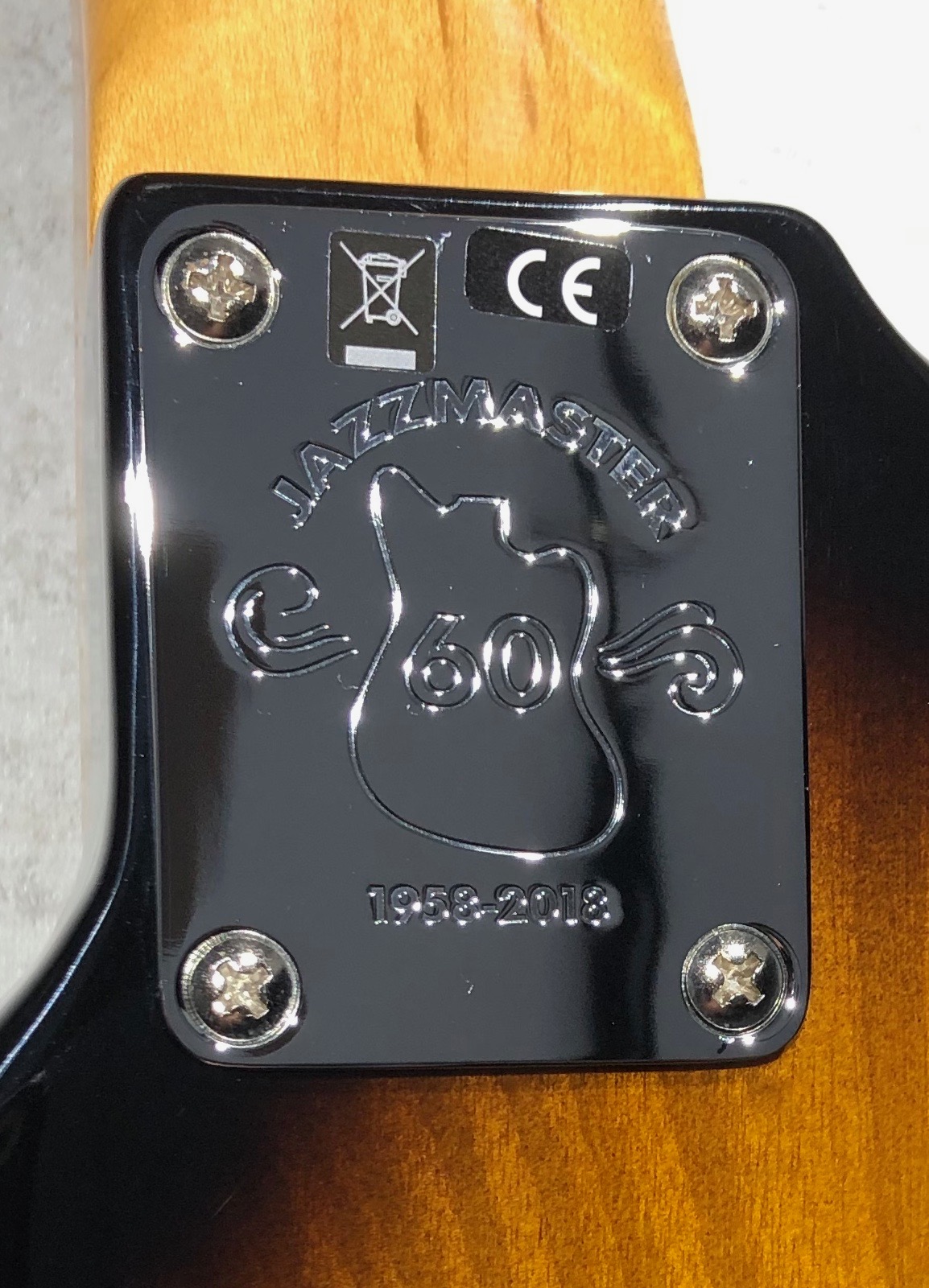 jazzmaster neck plate