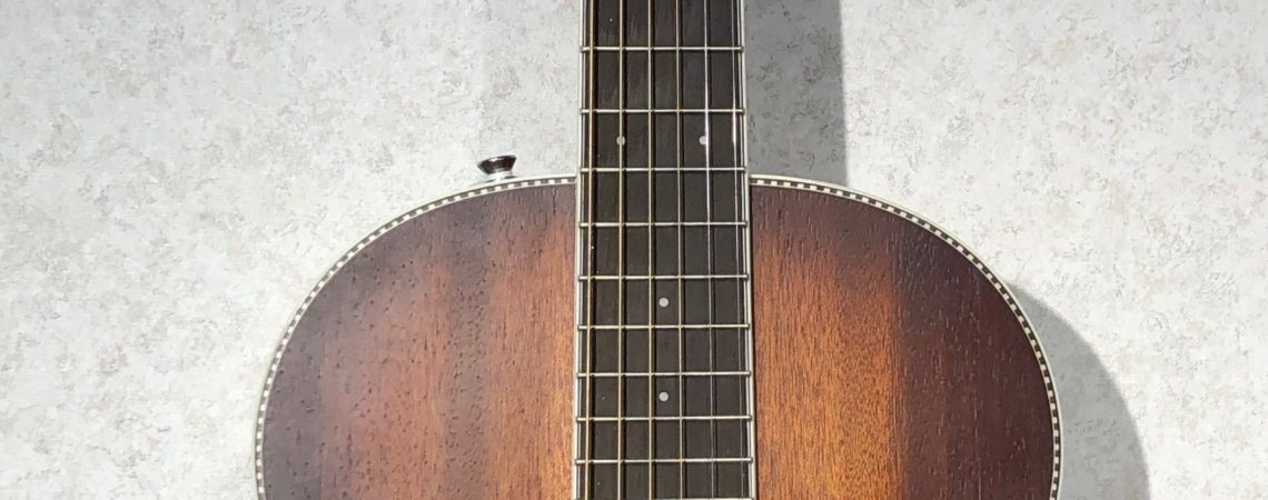 Fender Paramount PM-2e Parlor All Mahogany LTD full