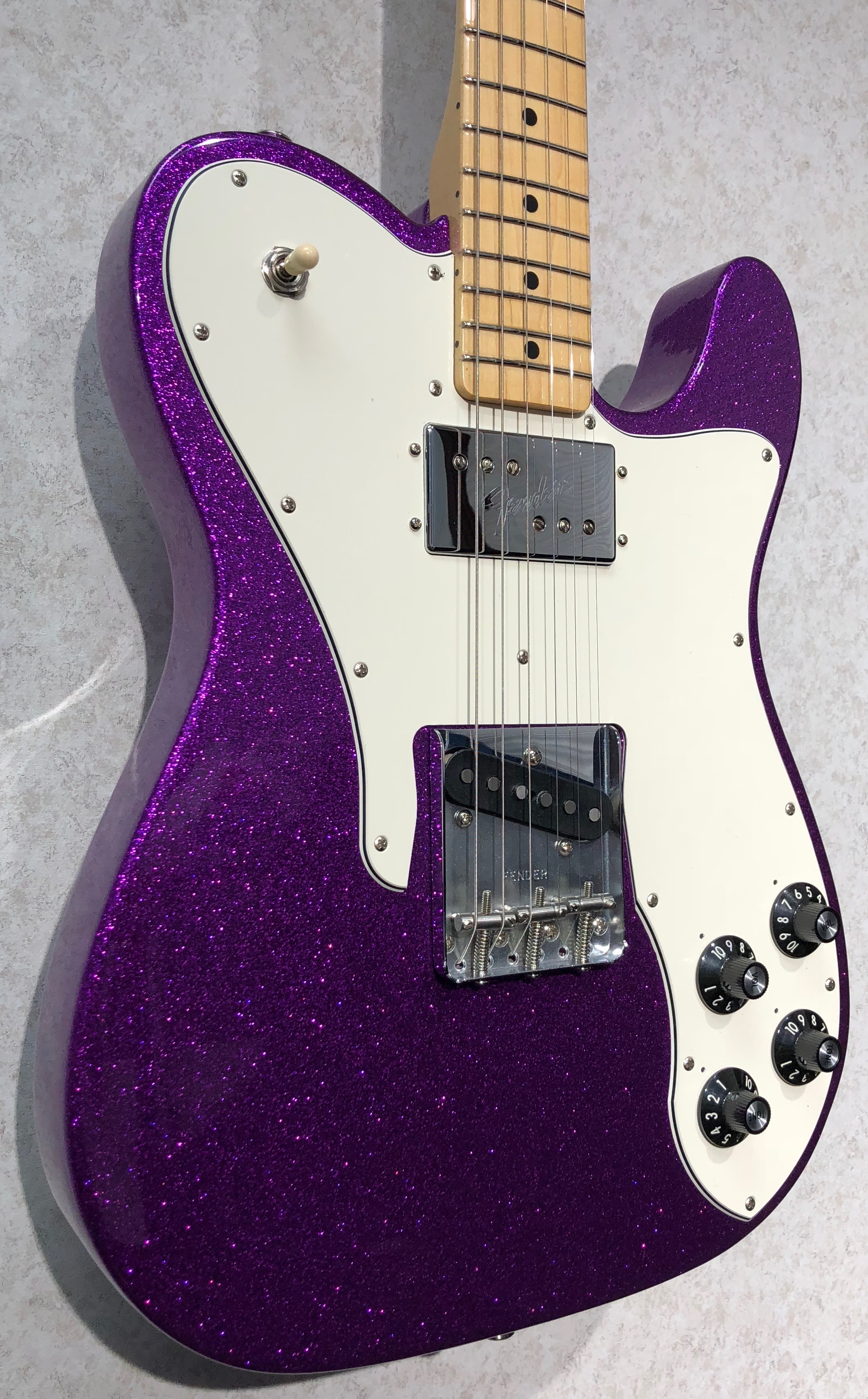 purple telecaster body